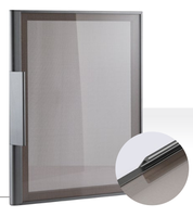 Profil Ekstrusi Aluminium Rangka Pintu Kabinet Tersembunyi Radius 22mm Grosir XUNKAI OEM Kustom