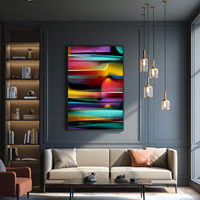 Vente chaude Qualité Personnalisé Hôtel Décoration Hôtel Décoration À La Main Art Toile Murale Abstraite Oeuvre Peinte Peinture À L'huile