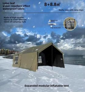Tenda da Campeggio Gonfiabile <span class=keywords><strong>di</strong></span> <span class=keywords><strong>Lusso</strong></span> per 8-12 Persone <span class=keywords><strong>di</strong></span> Grande Successo, Impermeabile, Resistente, da Esterno per Famiglia, Personalizzata, Tenda ad Aria, Carpa Para <span class=keywords><strong>Camping</strong></span> - Product Image 3