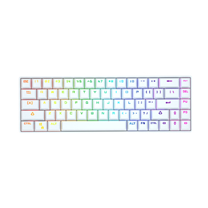 工厂供应机械式 60% RGB 小型紧凑型 68 键无线键盘迷你便携式机械游戏键盘 - Product Image 1