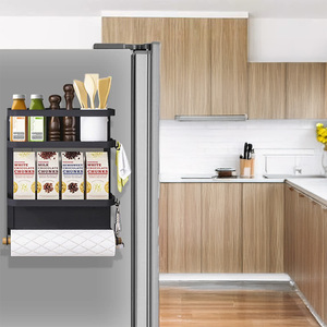 Organisateur magnétique en métal Household Essentials avec porte-serviettes en papier-12.6 "L x 4.5" W x 18.3 "H - Product Image 2