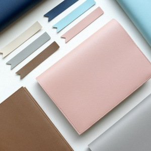 Korean-style minimalist PU leather <b>notebook</b> cover, high-value diary cover, portable, detachable <b>notebook</b> protective cover - Product Image 2