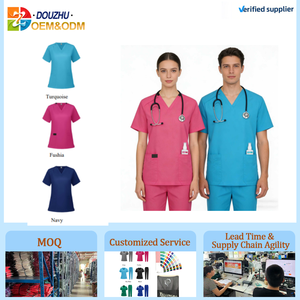 2026 D&Z OEM Personalizzato All'ingrosso Set di Divise Mediche Chirurgiche e Infermieristiche, Uniformi Ospedaliere, Scrubs - Product Image 5