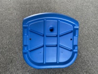 Siège de stade en polyéthylène haute densité, conception compacte, chaise de gradins pour assise haute densité, vente directe usine CS-ZKBS-P
