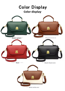 New Fashion High-End Vintage Small <b>Square</b> Bag for Women Single Strap Zip Versatile Shoulder Crossbody Handbag - Product Image 5