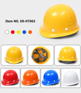 Đen vàng đỏ Xanh trắng cam PE bảo vệ lao động Mũ xây dựng mũ cứng công nghiệp Mũ bảo hiểm an toàn - Product Image 4
