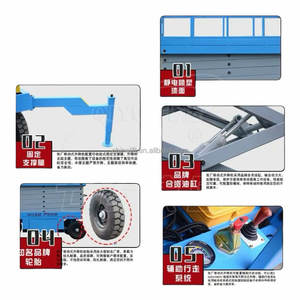Plataforma Elevadora <span class=keywords><strong>de</strong></span> Tijera Móvil Portátil ZTCL <span class=keywords><strong>de</strong></span> 4 Ruedas, Plataforma <span class=keywords><strong>de</strong></span> Trabajo Aérea Eléctrica Hidráulica para <span class=keywords><strong>Alquiler</strong></span> y Construcción - Product Image 6