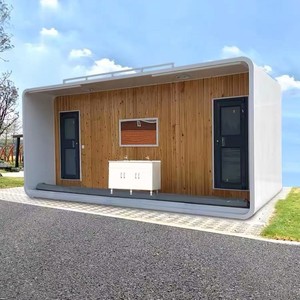 Toilettes portables en panneaux sandwich, design moderne, installation facile pour les attractions touristiques et les chantiers de construction - Product Image 3