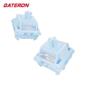 Interrupteurs <span class=keywords><strong>GATERON</strong></span> Sea Salt Milkshake, matériau Pom, 48gf, son Mahjong, jeu, bureau, interrupteur de clavier mécanique - Product Image 2