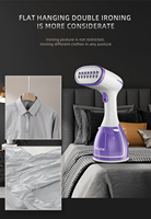 Machine à repasser de voyage Portable tissu anti-rides vapeur verticale vapeur tenue dans la main vêtement vapeur pour le soin des vêtements