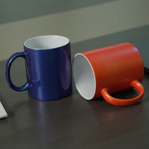 Tazas de Cerámica con Purpurina para Sublimación, Blancas, para Té con Leche, Café, Bebidas, <span class=keywords><strong>Taza</strong></span> de Porcelana de 11 oz, 330 ml - Product Image 5