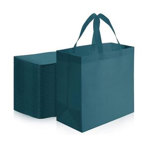 Bolsa de Mano Recién Llegada, Fabricada con Tela Laminada No Tejida, con Logotipo Personalizado, Reutilizable para Compras, Abarrotes, Zapatos y Embalaje - Product Image 1