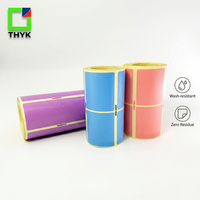 Etiqueta de Identificación de Vidrio THYK con Revestimiento Suave Anti-Rayaduras, Doble Plata, Producción Low-E, 60x40mm, Código de Barras PVC, 1000/Rollo, Fabricación