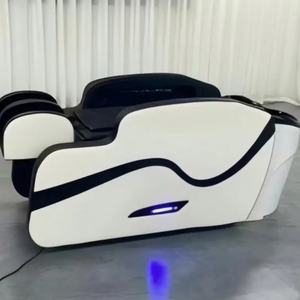 Salon Furniture Barber Shop Electric Shampoo Chair Head Spa Hair Washing Massage Bed With Led <b>Lighting</b> and Water Circulation - Product Image 1