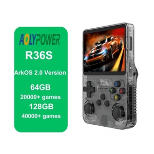 Original Arkos R36S 64GB 20000+ Games 128GB Portable Video Handheld Game Player <strong>Consola</strong> Retro <strong>Portatil</strong> Game Console R36S Konsole