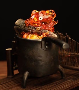Howl's Moving Castle Calcifer Flame Light Anime japonés PVC figura muñeca de juguete de 20CM - Product Image 3