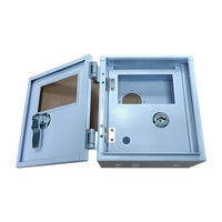 Boîtier de contrôle en tôle galvanisée Boîtier métallique pour armoire à instruments de réseau électronique Boîtier électrique