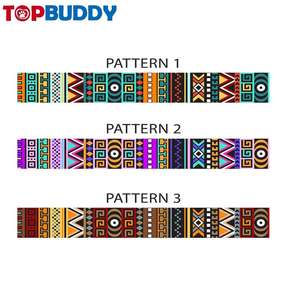 Collar para perro diseño azteca con hebilla ajustable y separable para perros pequeños, medianos y grandes - Product Image 6