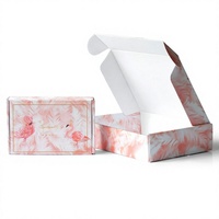 Emballage personnalisé en carton ondulé biodégradable robuste et épais OEM, boîte cadeau en papier kraft