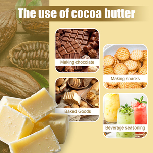 ETRUN ALISA Mayorista Natural Orgánico Masa Fabricante Manteca de Cacao Grado Alimenticio Uso en Galletas de Chocolate y Aperitivos Dorados - Product Image 2