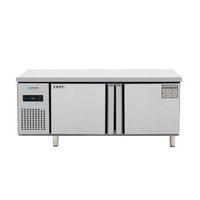 Nouveau Réfrigérateur Commercial 2026 pour la Conservation des Aliments, Congélateur à Double Température, Table de Refroidissement Plate en Acier Inoxydable 304