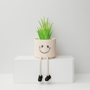 Mini maceta de flores hecha a mano, macetas suculentas de cerámica personalizadas para jardín y hogar - Product Image 2