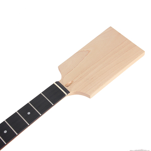 คอกีตาร์เปล่าแบบไม่เคลือบผิว 22 เฟรต ทำจากไม้เมเปิล สำหรับงาน DIY พร้อมฟิงเกอร์บอร์ดไม้โรสวูด ขายส่งราคาพิเศษ - Product Image 6