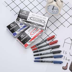 Juego de Marcadores de Doble Punta Resistentes al Agua, Puntas Finas y Anchas, Tinta de Secado Rápido, para Delinear, Escribir en el Diario, Dibujar, Uso en la Oficina - Product Image 5