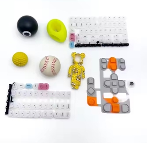 Servicio de procesamiento de fábrica de <span class=keywords><strong>moldeo</strong></span> <span class=keywords><strong>por</strong></span> <span class=keywords><strong>compresión</strong></span> de piezas de goma de silicona personalizadas OEM ODM con corte para piezas no estándar - Product Image 3