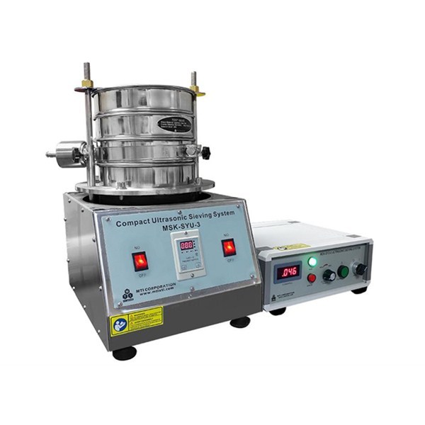 Compact Vibration & Ultrasonic Sieving System with Three Sieves - MSK-SYU-3