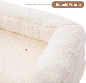 <b>Plush</b> Soft Warm Orthopedic Memory Foam Dog <b>Cat</b> Pet Bed Solid Pattern Removable Washable Customizable Design Travel - Product Image 4