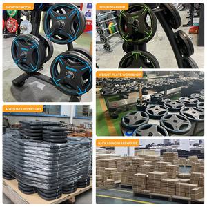 Discos de Pesas de Gimnasio Comerciales con Logotipo Personalizado OKPRO, Discos de Pesas de Uretano al por Mayor - Product Image 6