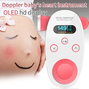<span class=keywords><strong>Doppler</strong></span> <span class=keywords><strong>Fetal</strong></span>, Monitor de Frecuencia Cardíaca del Bebé, Detector de Latidos Fetales - Product Image 1