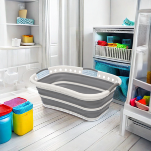 <strong>Popular</strong> Home Multi-functional Storage <strong>Basket</strong> <strong>Plastic</strong> Foldable Large <strong>Laundry</strong> <strong>Basket</strong> Foldable Toy Storage Boxes - Product Image 4