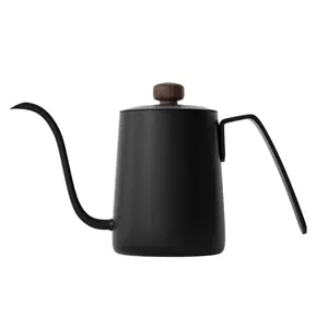 Coffee Tea Hand Pot Food Grade Stainless Steel Gooseneck Drip Kettle Swan Neck Mouth Coffee Pot Kitchen Accessories