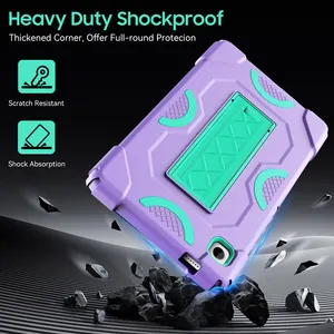 Case For Samsung Tab A9 8.7 Inch 2023 SM-X110/X115/X117 Heavy Duty Shockproof Rugged Protective Case For Galaxy Tablet Kids
