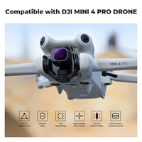 Kit de filtres pour objectif K&F Concept pour DJI Mini 4 Pro, 4 pack CPL & UV & ND, filtre en verre optique multicouche, accessoires pour caméra de drone
