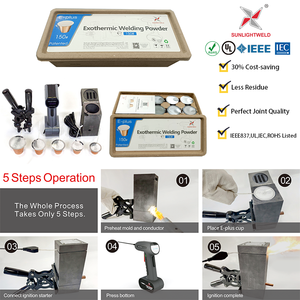 Démarreur électronique pour kits d'outils de soudage exothermique Prix usine Sunlightweld EPLUS vs <span class=keywords><strong>Cadweld</strong></span> certifié CE - Product Image 5