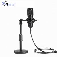 Carte son professionnel à condensateur USB OEM, Kit de Microphone, Studio d'enregistrement, pour ordinateur, portable, bm 800