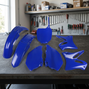Kit Plastica XFUN Blu 089 per Moto Yamaha YZ 250 2002-2005 Modello YAKIT301089-6533 - Product Image 3