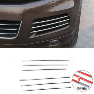 Garnitures de grille de phare antibrouillard avant pour <span class=keywords><strong>volkswagen</strong></span> vw touareg 2010 2011 2012 2013 2014 2015 2016 2017 2018 Chrome Auto Kits - Product Image 4