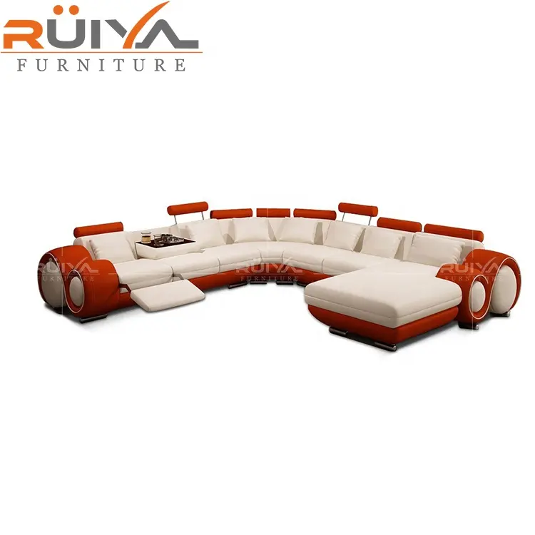2020 New trendy latest design kuka leather sofa,sofa set genuine leather