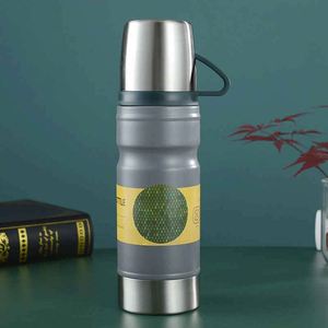 Vacuum Insulated Stainless Steel Tumbler With Handle and Lid - Product Image 6