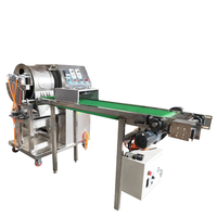 Machine automatique à grande capacité pour la fabrication de feuilles de lumpia et de rouleaux de printemps, 3000 pièces/heure, avec contrôle PLC et certification CE
