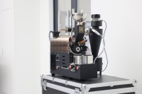 Torréfacteur à tambour semi-chaud R300 300g pour usage commercial de petite taille, machine à torréfier les grains de café pour studio à domicile et café