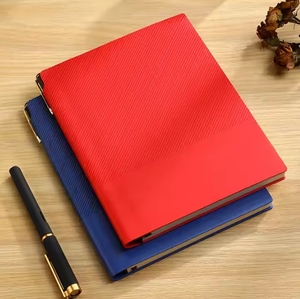 Wholesale Custom <b>Leather</b> Personalized Pu Printing Logo Office Notebook - Product Image 6