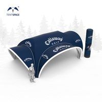 Tentspace expédition rapide événement fête publicité hermétique tente dôme gonflable auvent extérieur Air Gazebo tente gonflable
