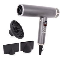 Sèche-cheveux LCD professionnel à moteur BLDC haute vitesse