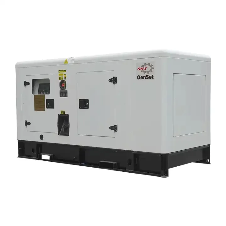 High Quality Professional European Warehouse Electric Diesel Generator With Sound Isolation Canopy