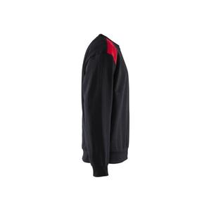 BLAKLADER - 358011589956XS Sweat Noir/Rouge-EAN 7330509809211 WORK HOODIES - Product Image 3